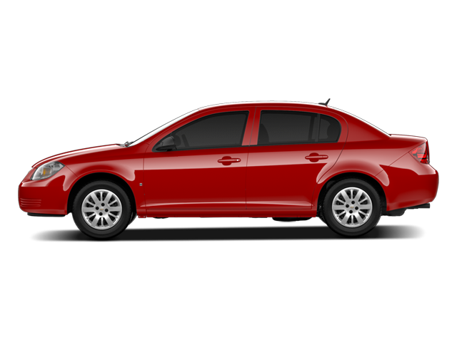 2010 Chevrolet Cobalt LS in Victory Red — front three-quarter view
