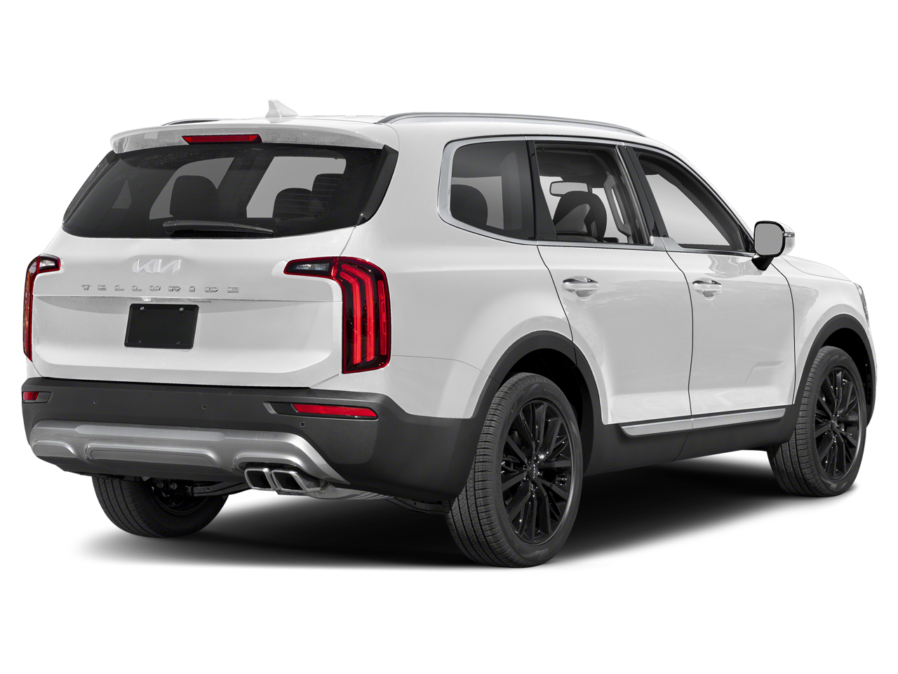 2022 Kia Telluride — rear three-quarter view