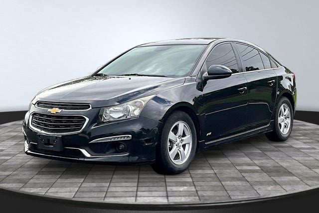2015 Chevrolet Cruze 1LT 1LT in Black Granite Metallic — front three-quarter view