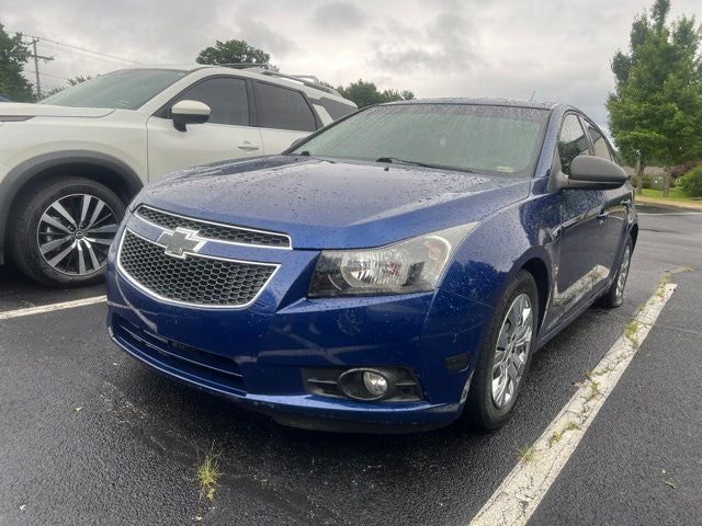 2012 Chevrolet Cruze LS in Blue Topaz Metallic — front three-quarter view