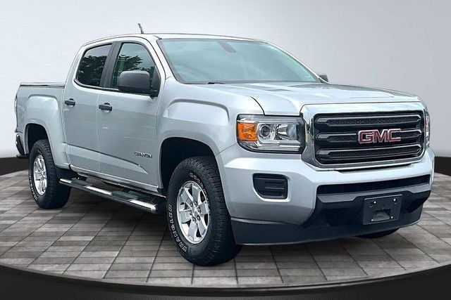 2018 GMC Canyon — rear three-quarter view