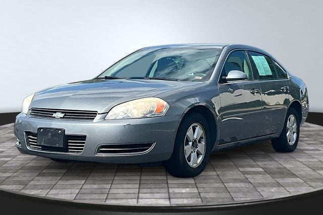 2008 Chevrolet Impala LT in Dark Silver Metallic — front three-quarter view