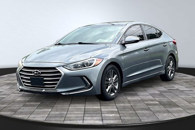 2017 Hyundai Elantra Value Edition in Galactic Gray — front three-quarter view